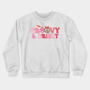 groovy and bright Crewneck Sweatshirt